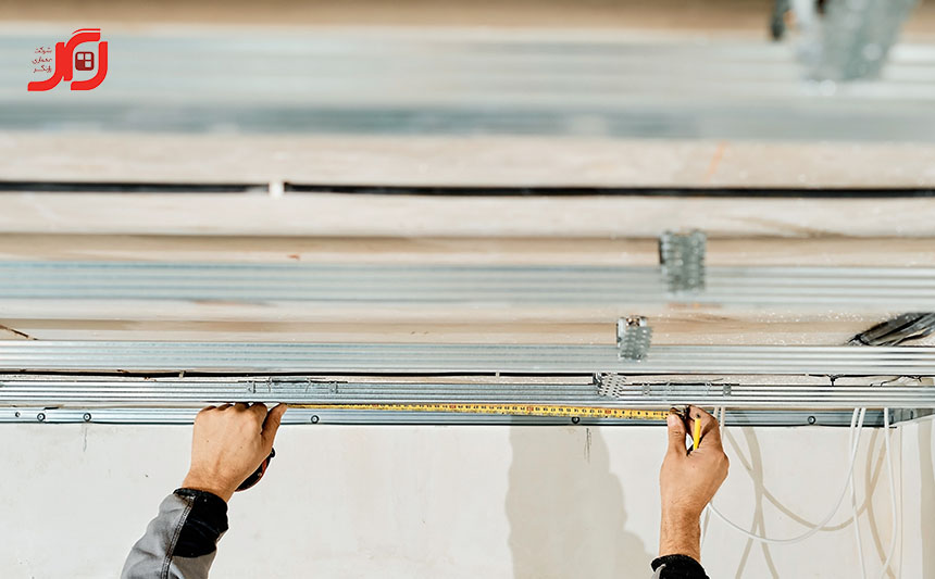 نصب آسان سقف کاذب کناف