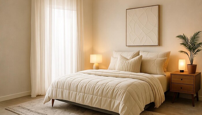 دکوراسیون اتاق خواب بوهمی