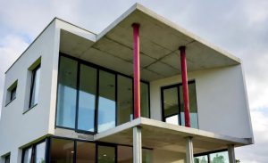 بازسازی ویلا مدرن در تهران و تغییر نما