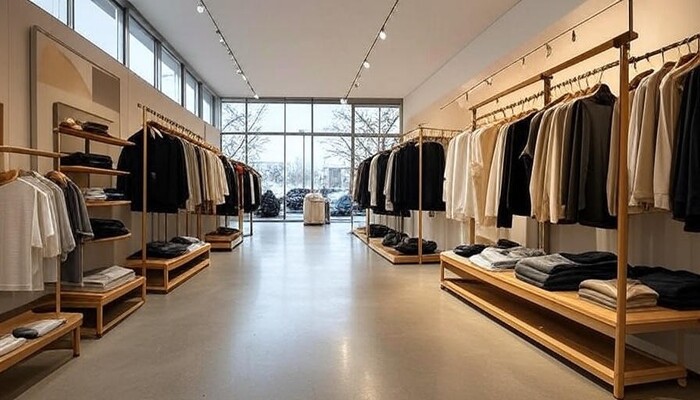 بازسازی مدرن مزون و فروشگاه لباس در تهران