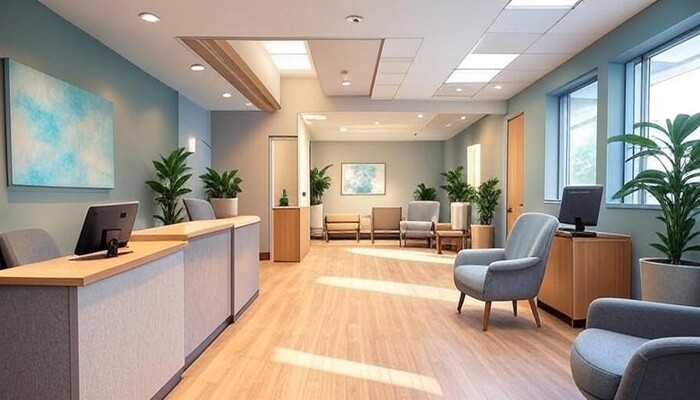 ایده بازسازی و طراحی مطب متوسط در تهران 