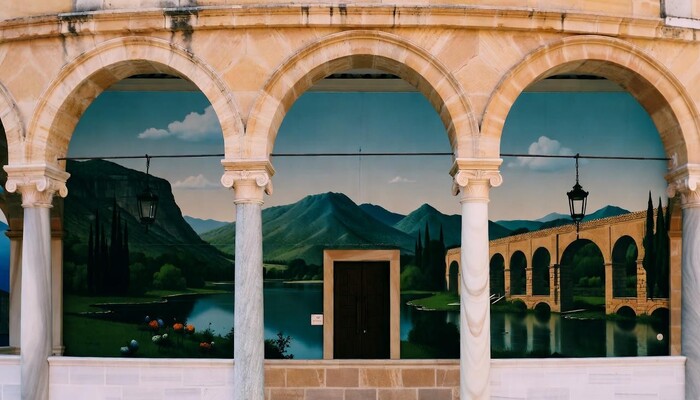 نقاشی ساختمان در تهران با طرح مدرن