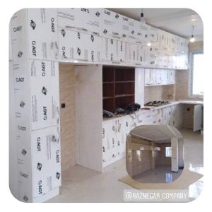 کابینت آشپزخانه شرکت معماری رازنگر